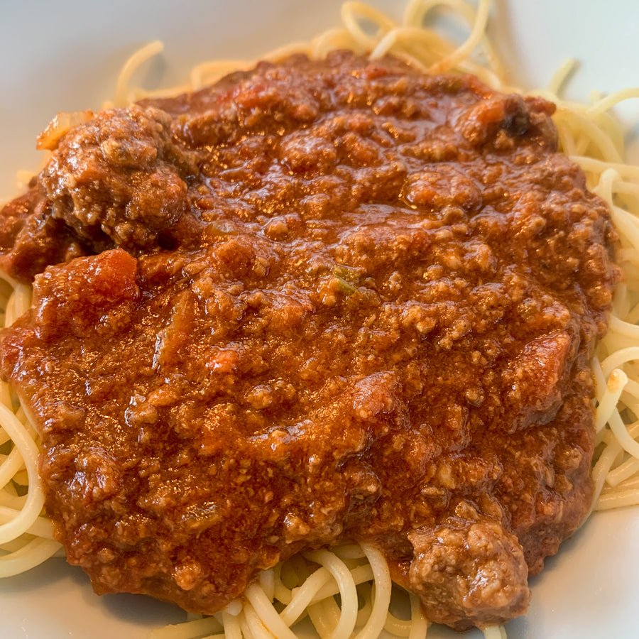 Sauce spaghetti fumée à la viande