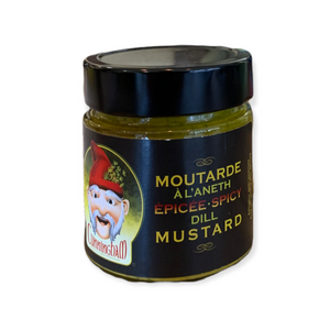 Moutarde à l'aneth épicée spicy dill mustard